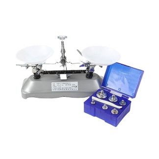 200g/0.2g Tray balance physics teaching balance laboratory medicine mechanical balance with weights and tweezers