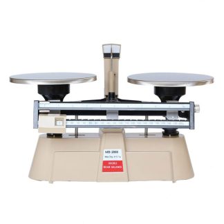 2kg/0.1g Dual scale mechanical balance Educational chemical tray scale balance